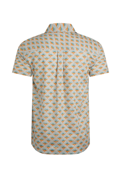 WeirdFish Faraway Organic Short Sleeve Shirt